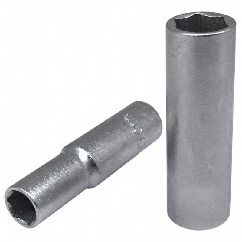 Đầu tuýp 6 cạnh Fujiya AS3-HD thân dài cốt 3/8 inch 10-14mm, thép Cr-V