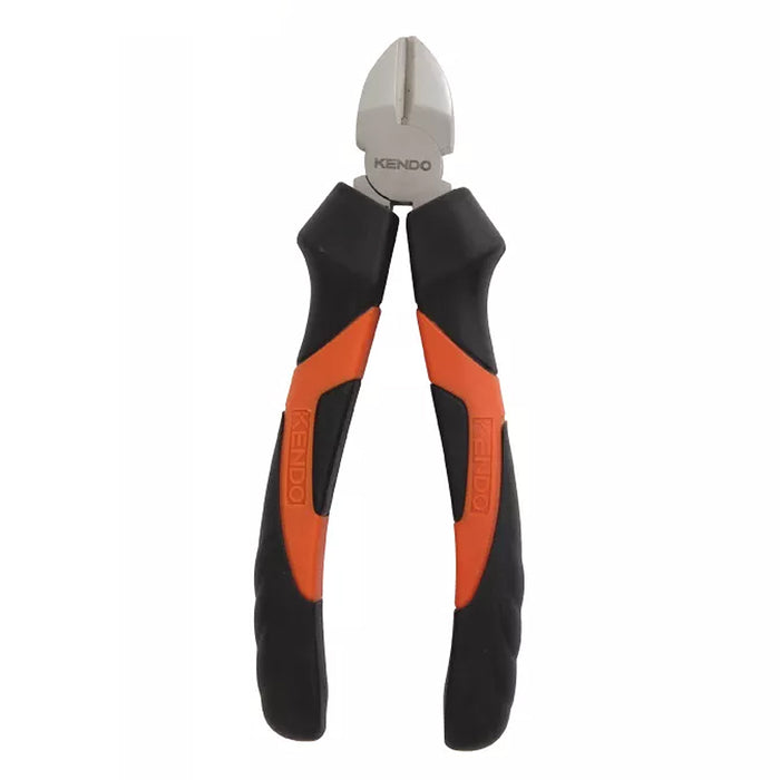 Kìm cắt Kendo dài 6 inch - 7 inch (160mm - 180mm) vật liệu thép carbon mạ nickel, hệ chuyên nghiệp