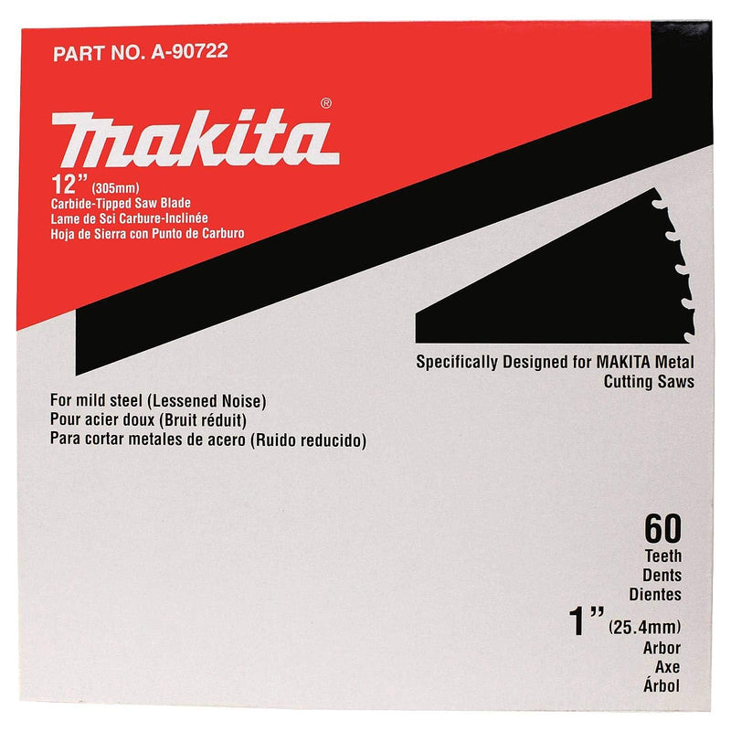 Lưỡi cưa kim loại TCT Makita A-90722 đường kính 305mm, 60 răng kiểu TCG, lỗ cốt 25,4mm