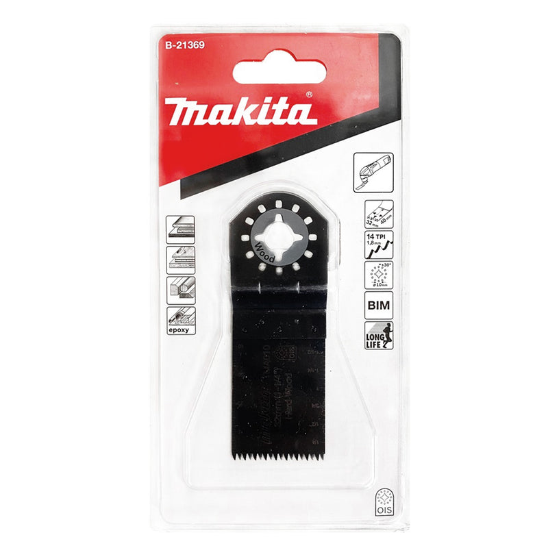 Lưỡi cắt rung gỗ BiM Makita B-21369 (TMA010) đường kính 32mm, chuẩn OIS