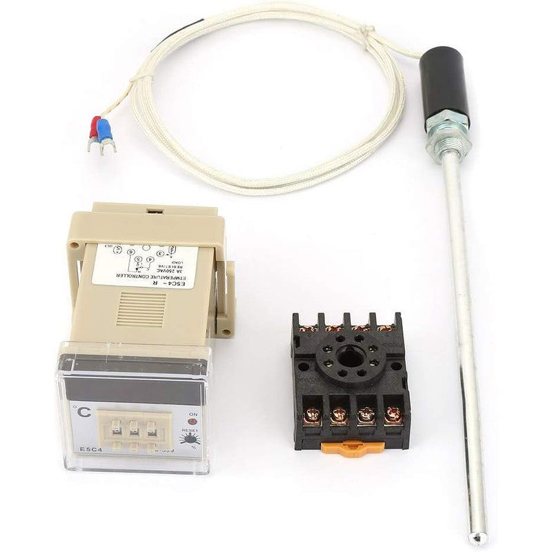 Bộ điều khiển nhiệt độ Minjin E5C4-R 220VAC, dải nhiệt 0~399°C