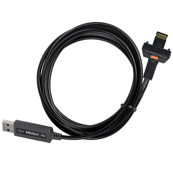 Phụ kiện cáp USB-ITN Mitutoyo 06AGQ001A truyền dữ liệu trực tiếp, dài 2m, đầu Type SA