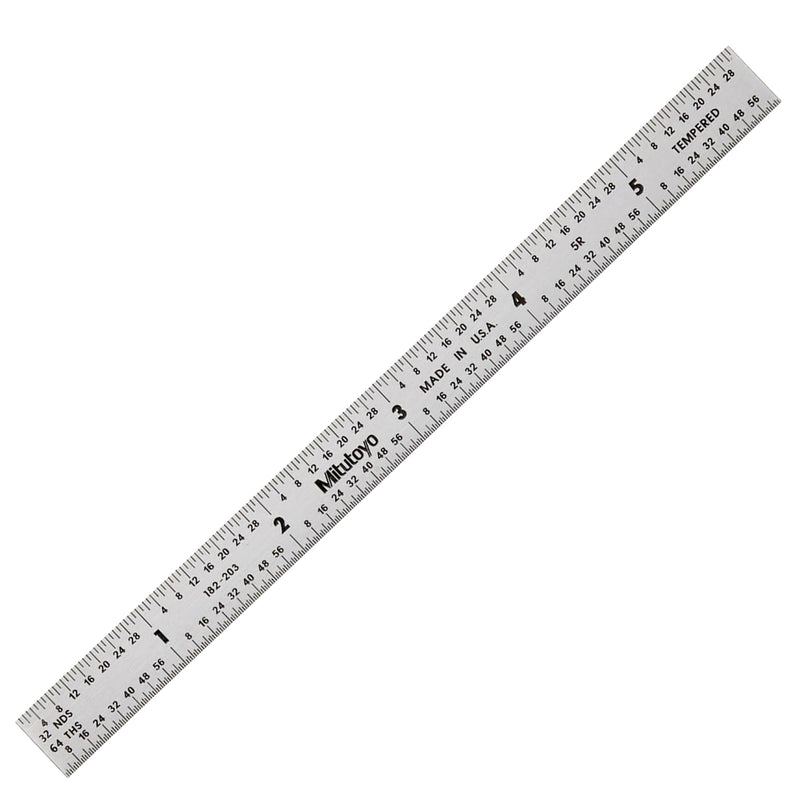 Thước lá thép Mitutoyo (Fully Flexible Steel Rules) - SERIES 182 - Thước siêu dẻo, hệ Inch