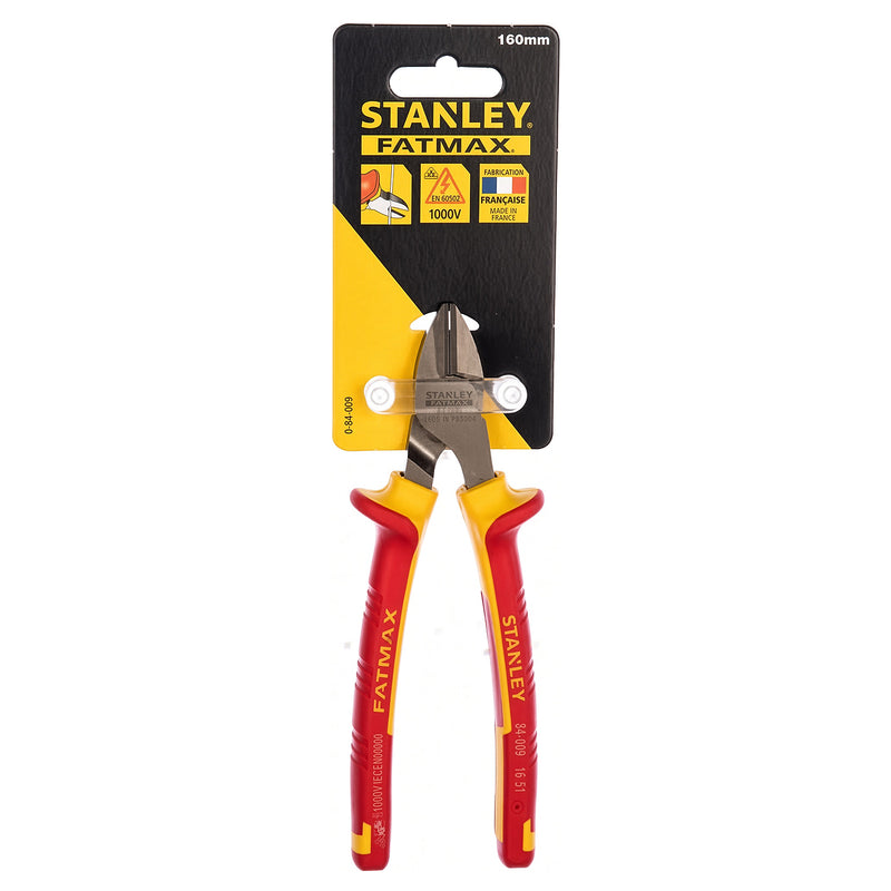 Kìm cắt cách điện 1000V FATMAX Stanley 0-84-009 chiều dài 160mm