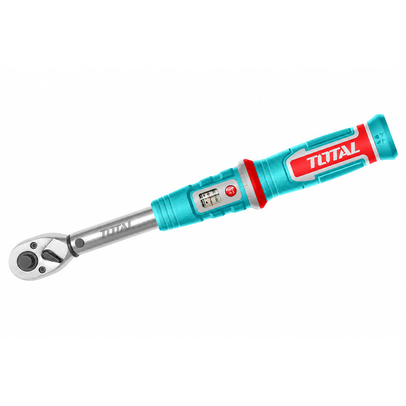 Cần siết chỉnh lực Total THPTW1425N8 cốt 1/4 inch, dãi lực từ 5Nm - 25Nm
