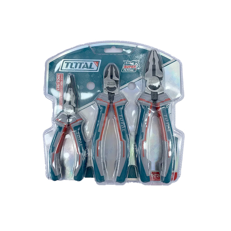 Bộ 3 kìm răng cắt và nhọn cao cấp TOTAL THT2K0301S