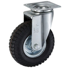 Đường kính 253mm / Bánh cao su dùng hơi do Bridgestone sản xuất (BS) / Mặt đế 160mm x 160mm