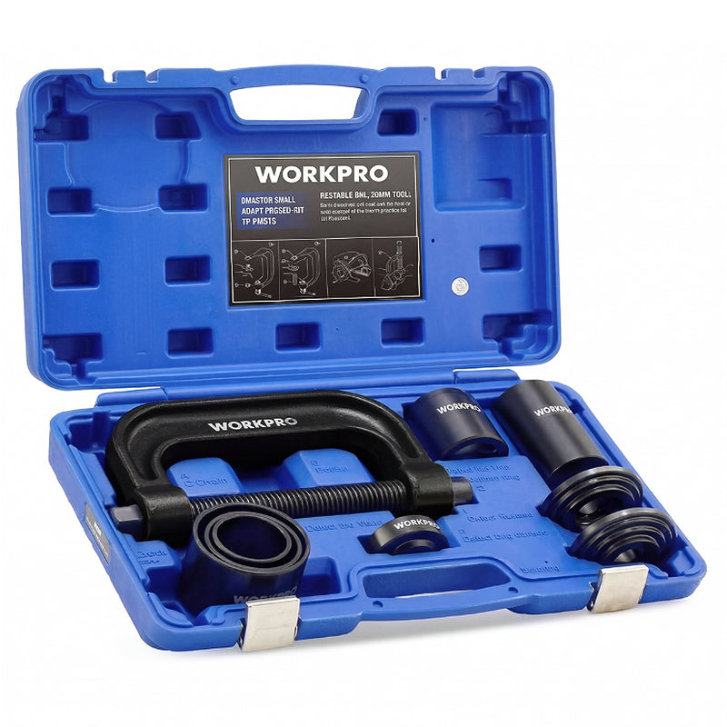 Bộ dụng cụ ép khớp bi chịu lực, 10 chi tiết Workpro WP204010