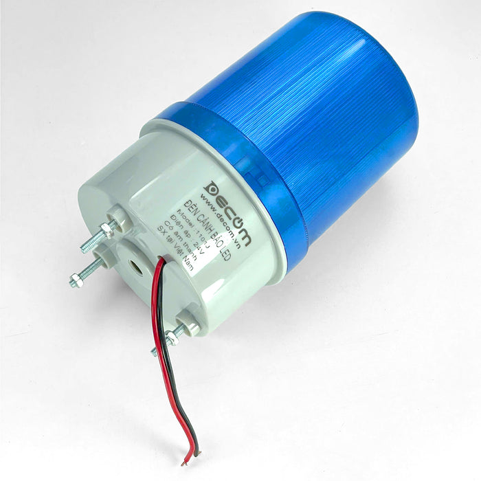 Đèn cảnh báo led xoay Decom không còi và có còi