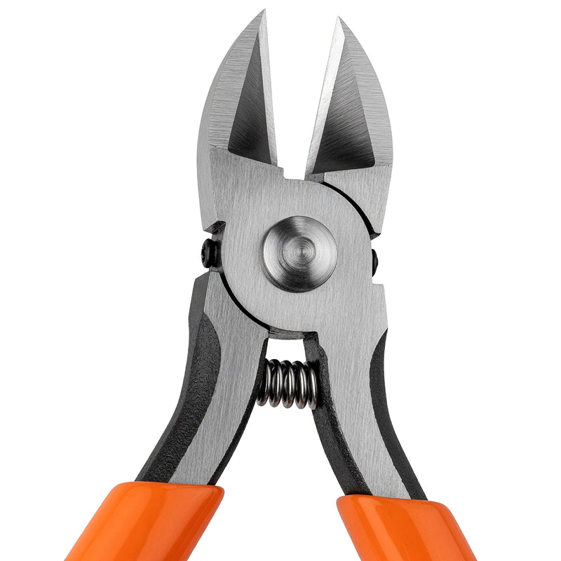 Kìm cắt mini cao cấp, có lò xo trợ lực, lưỡi cong nhẹ Fujiya FCN-05 kích thước 125mm