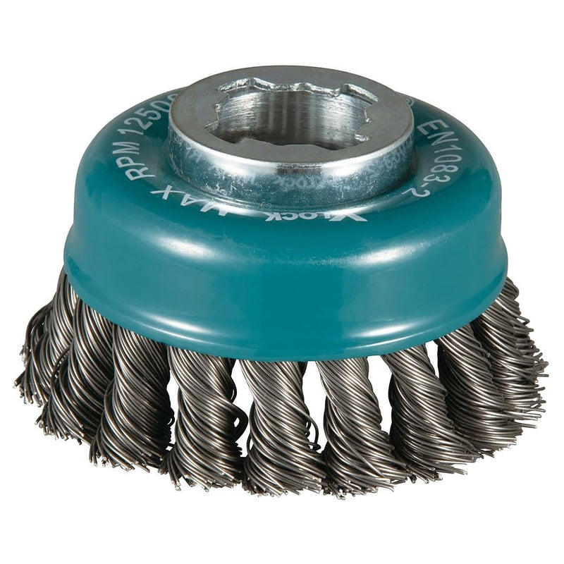 Chén cước sợi thép xoắn Makita đường kính 80mm, công nghệ X-LOCK