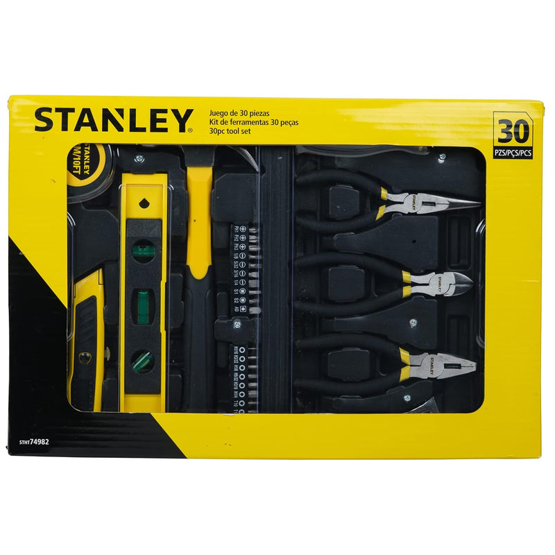 Bộ dụng cụ tổng hợp cơ bản cho gia đình 30 chi tiết Stanley STHT74982