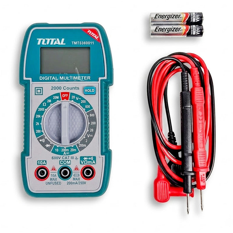 Bộ combo súng bắn keo, mỏ hàn và đồng hồ vạn năng kỹ thuật số Total TTCK250716