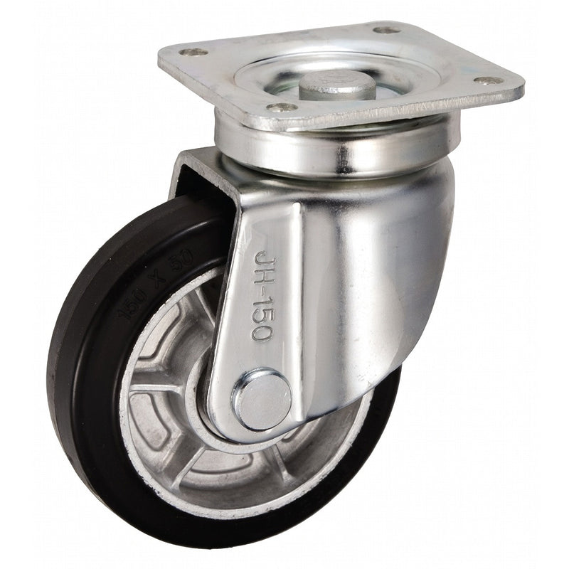 Bánh xe đẩy tải siêu nặng Ukai JH-Type có xoay, không khóa bánh, đường kính từ 130mm - 200mm