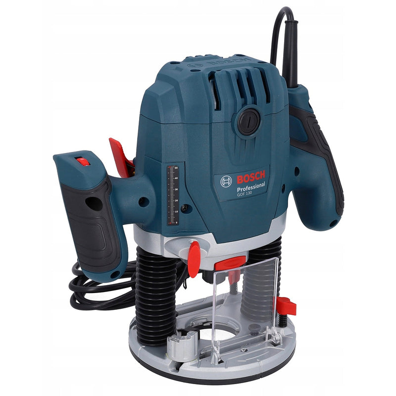 Máy phay Bosch GOF 130 công suất 1300W, chấu bóp 6mm - 8mm mã số 06016B70K1