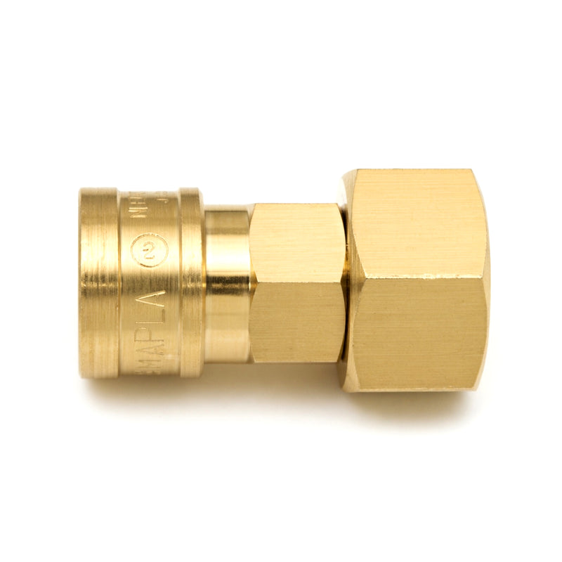 Đầu nối nhanh Hi Cupla Standard SF-Type (Socket) kiểu kết nối ren trong, gioăng tiêu chuẩn NBR (Nitrile Rubber)