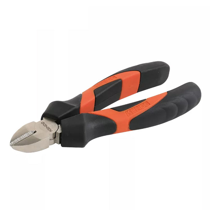 Kìm cắt Kendo dài 6 inch - 7 inch (160mm - 180mm) vật liệu thép carbon mạ nickel, hệ chuyên nghiệp