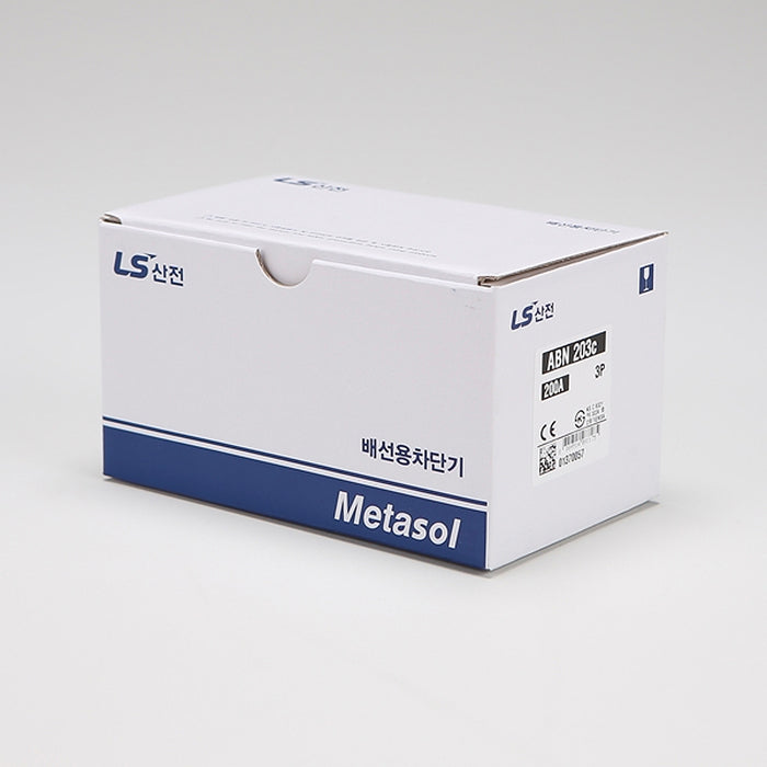 Cầu dao tự động MCCB 3P LS, tải danh định từ 5A ~ 1600A, dòng cắt từ 14kA - 75kA