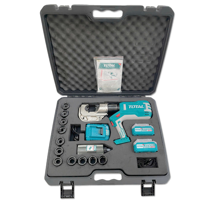 Máy ép cose thủy lực TOTAL TCTLI2002 dùng Pin 20V, lực ép 120kN