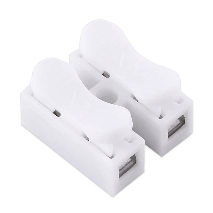 Domino nối dây nhanh kiểu bóp, tải 10A, điện áp 250V, cỡ dây từ 0.5mm²  - 2.5mm²