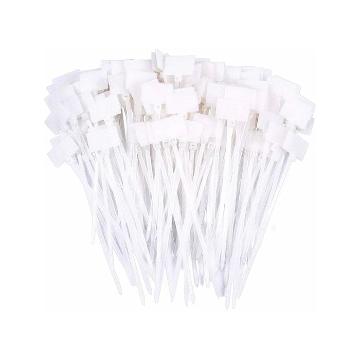 Dây rút KST có thẻ ghi chú khổ ngang, cổ rút nằm trong, dài 112mm - 210mm, bản rộng 2.5mm (Size M)