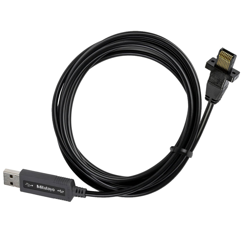 Phụ kiện cáp USB-ITN Mitutoyo 06AFM380G truyền dữ liệu trực tiếp, dài 2m, đầu Type G