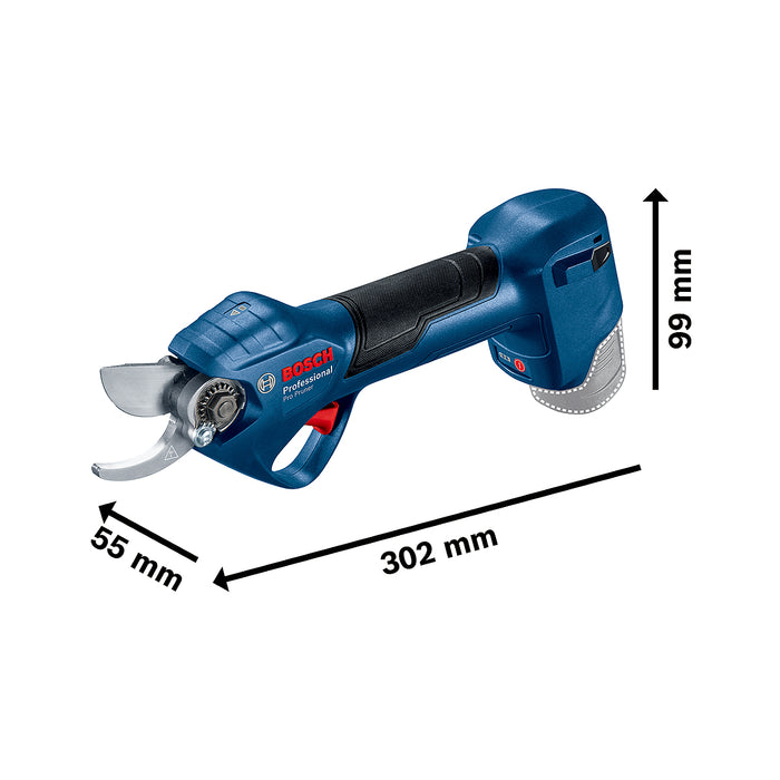 Máy cắt cành Bosch Pro Pruner dùng Pin 12V, khả năng cắt tối đa 25mm