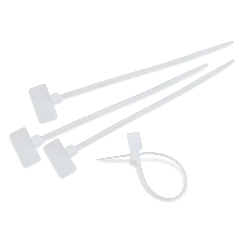Dây rút KST có thẻ ghi chú khổ ngang, cổ rút nằm trong, dài 112mm - 210mm, bản rộng 2.5mm (Size M)