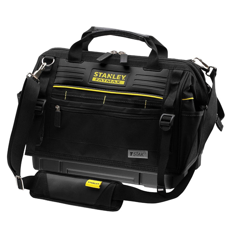 Túi đựng dụng cụ vải 600D FATMAX PRO-STACK Stanley FMST83297-1 có đế nhựa cứng chống nước và dây đeo vai