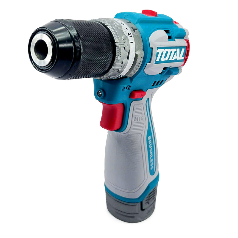 Máy khoan búa không chổi than dùng Pin 16V Total TIDLI16682