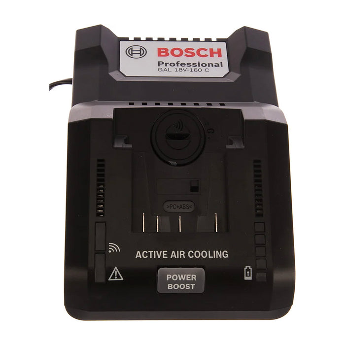 Đế sạc siêu nhanh Bosch GAL 18V-160 C, sạc Pin 14.4V và Pin 18V - 1600A019S6