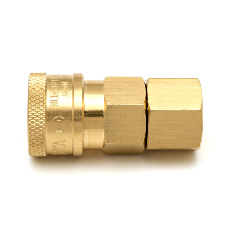 Đầu nối nhanh Hi Cupla Standard SF-Type (Socket) kiểu kết nối ren trong, gioăng tiêu chuẩn NBR (Nitrile Rubber)