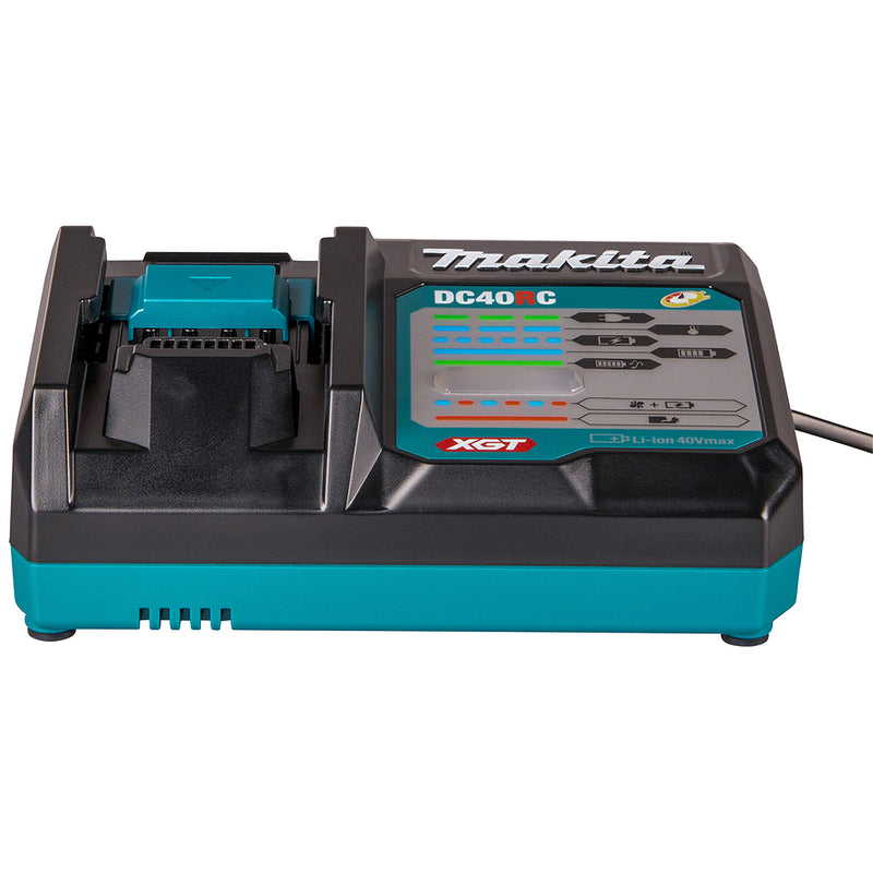 Đế sạc tiêu chuẩn Makita DC40RC dùng cho Pin 40VMax XGT mã số 191M90-3 (hộp đựng bằng giấy)