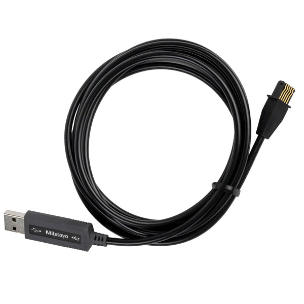 Phụ kiện cáp USB-ITN Mitutoyo 06AFM380F truyền dữ liệu trực tiếp, dài 2m, đầu Type F
