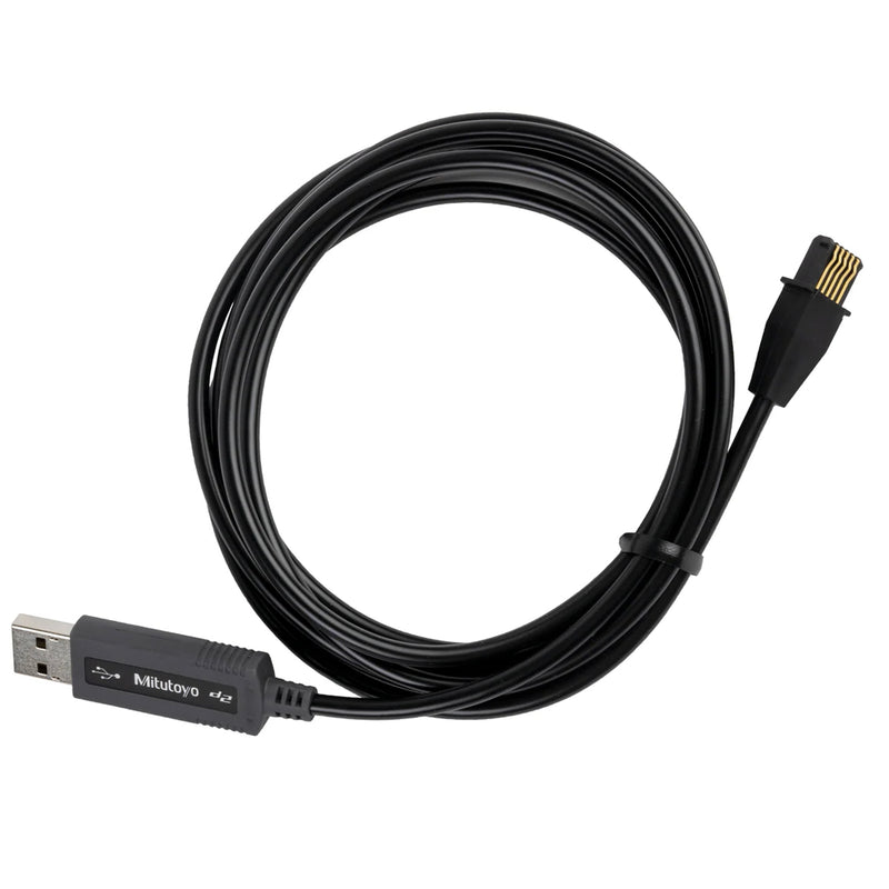 Phụ kiện cáp USB-ITN Mitutoyo 06AFM380F truyền dữ liệu trực tiếp, dài 2m, đầu Type F