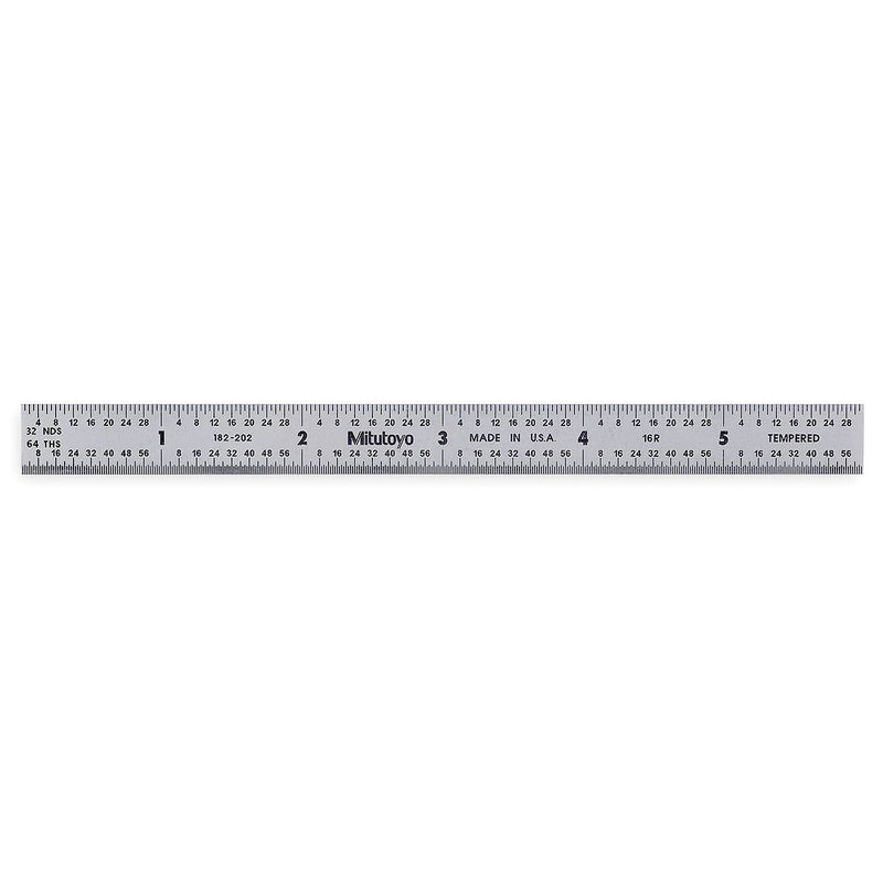 Thước lá thép Mitutoyo (Fully Flexible Steel Rules) - SERIES 182 - Thước siêu dẻo, hệ Inch