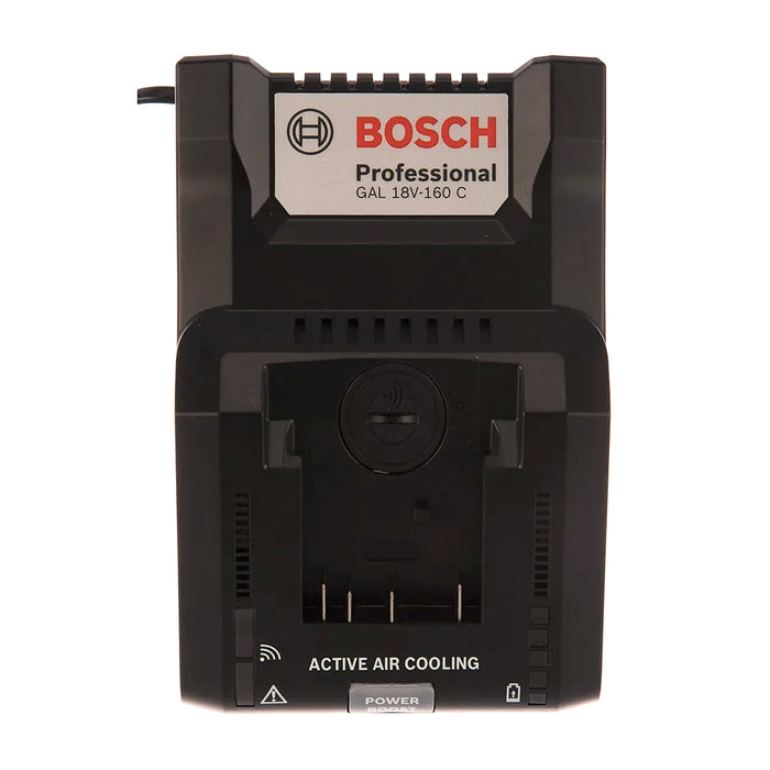 Đế sạc siêu nhanh Bosch GAL 18V-160 C, sạc Pin 14.4V và Pin 18V - 1600A019S6