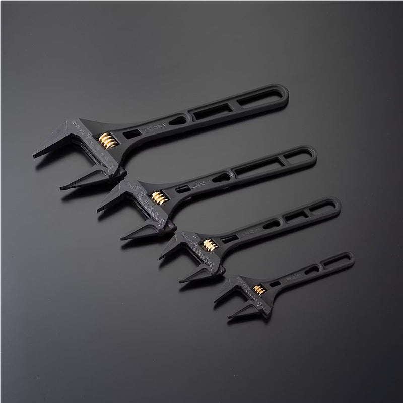 Mỏ lết Fujiya FLA-BG Series (Kurokin) kích thước từ 155mm - 306mm, độ mở hàm từ 28mm - 53mm