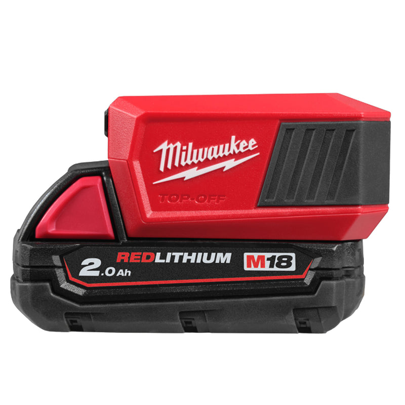 Đế sạc mini USB-C Milwaukee M18 TC-0 dùng cho Pin 18V, công suất 100W