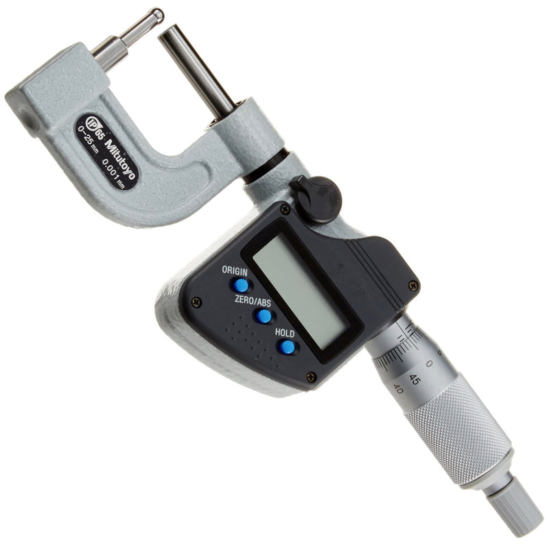 Panme điện tử Mitutoyo Series 395 - Tube Micrometers, Đo độ thành ống và bề mặt cong. Tiếp điểm đo hình trụ
