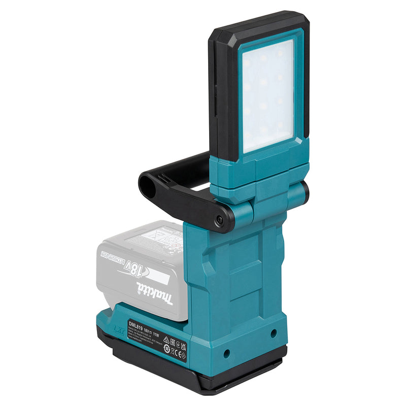 Đèn LED chiếu sáng, có đế từ Makita DML819 dùng Pin 18V LXT