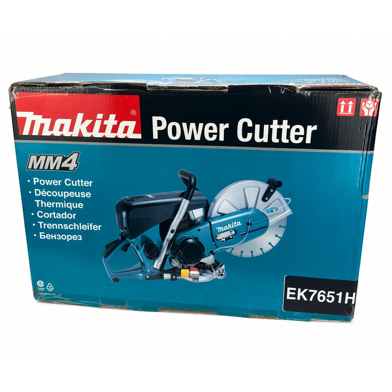 Máy cắt hạng nặng Makita EK7651H chạy xăng công suất 3000W, đường kính lưỡi 355mm, động cơ 4 thì