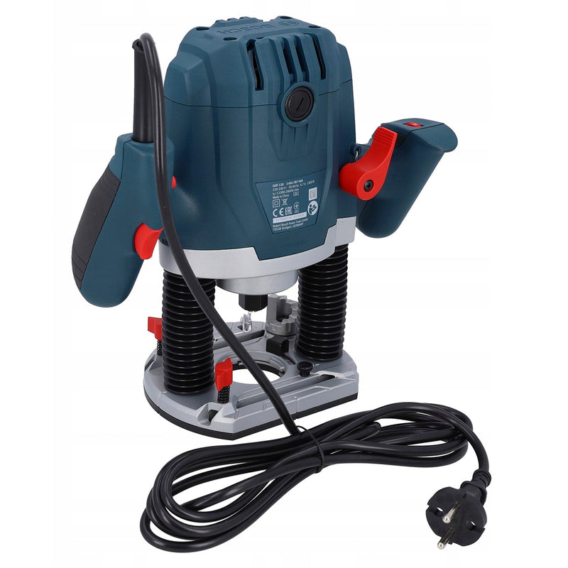 Máy phay Bosch GOF 130 công suất 1300W, chấu bóp 6mm - 8mm mã số 06016B70K1