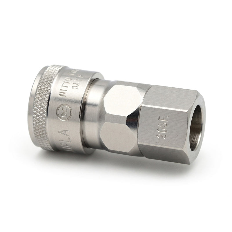 Đầu nối nhanh Hi Cupla Standard SF-Type (Socket) kiểu kết nối ren trong, gioăng tiêu chuẩn NBR (Nitrile Rubber)