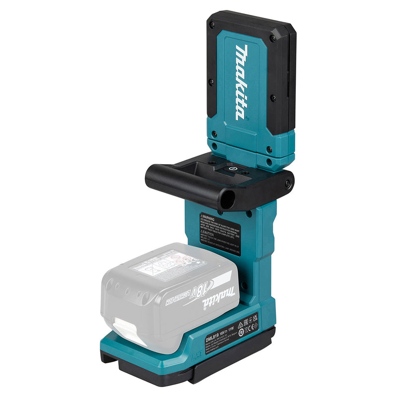 Đèn LED chiếu sáng, có đế từ Makita DML819 dùng Pin 18V LXT