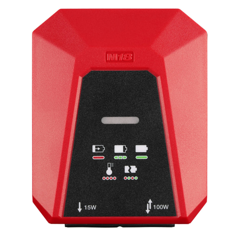 Đế sạc mini USB-C Milwaukee M18 TC-0 dùng cho Pin 18V, công suất 100W
