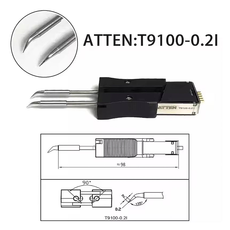 Phụ kiện mũi hàn Atten T9100 Series