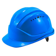 Mũ bảo hộ chữ M SATA TF0203B màu xanh dương, thoáng khí, điều chỉnh linh hoạt.