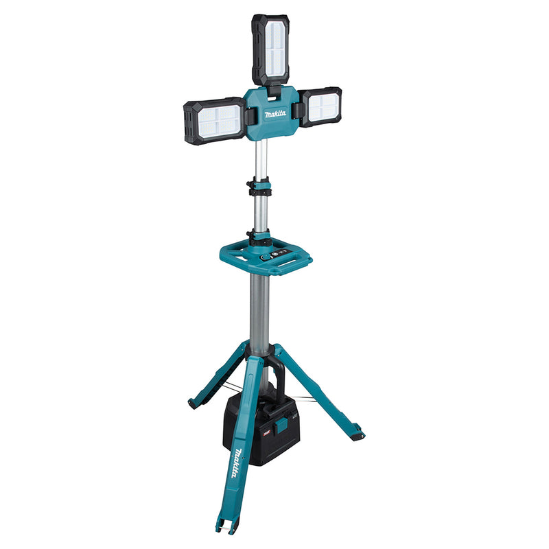 Đèn pha công trình Makita ML014G dùng Pin 40Vmax XGT/ 18V LXT, độ sáng 15,000lm
