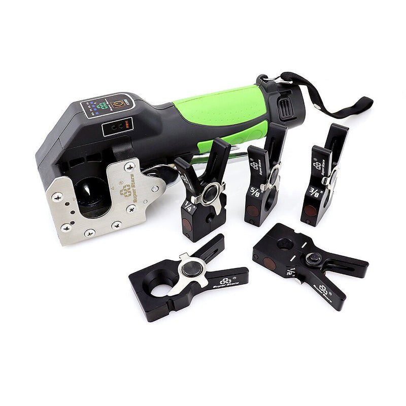 Máy loe ống đồng dùng Pin Super Stars ST-E900M-L, loe ống hệ inch và hệ mét 6mm - 19mm và 1/4 inch - 3/4 inch